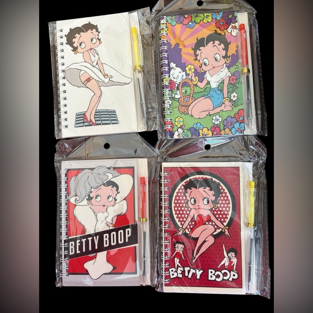 Betty Boop Notebook with Pen